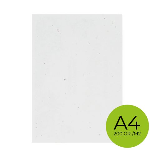 Seedpaper unprinted A4 | 200 gsm - Image 1